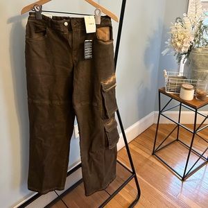 Brown Wash Cargo pants